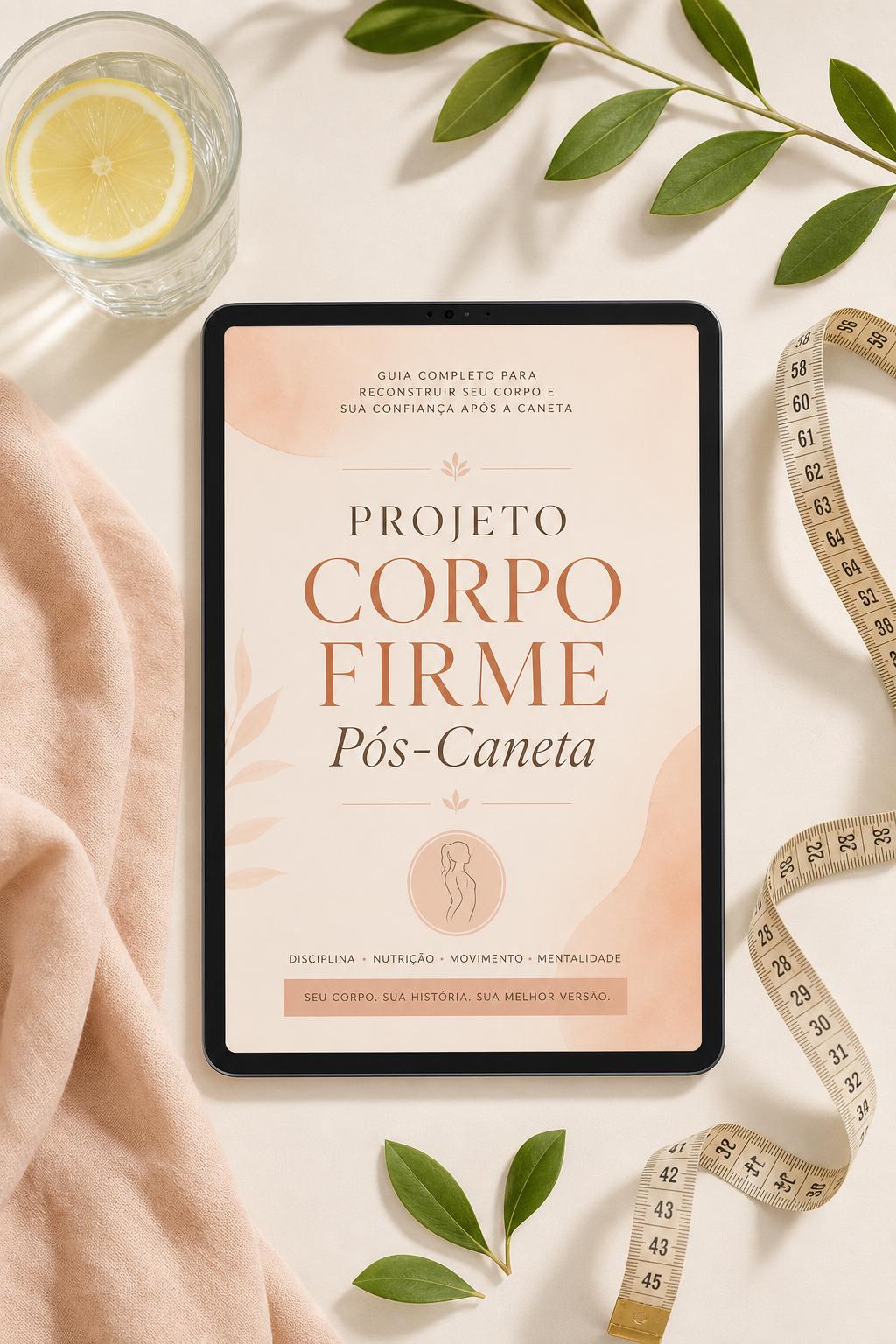 E-book Projeto Corpo Firme Pós-Caneta